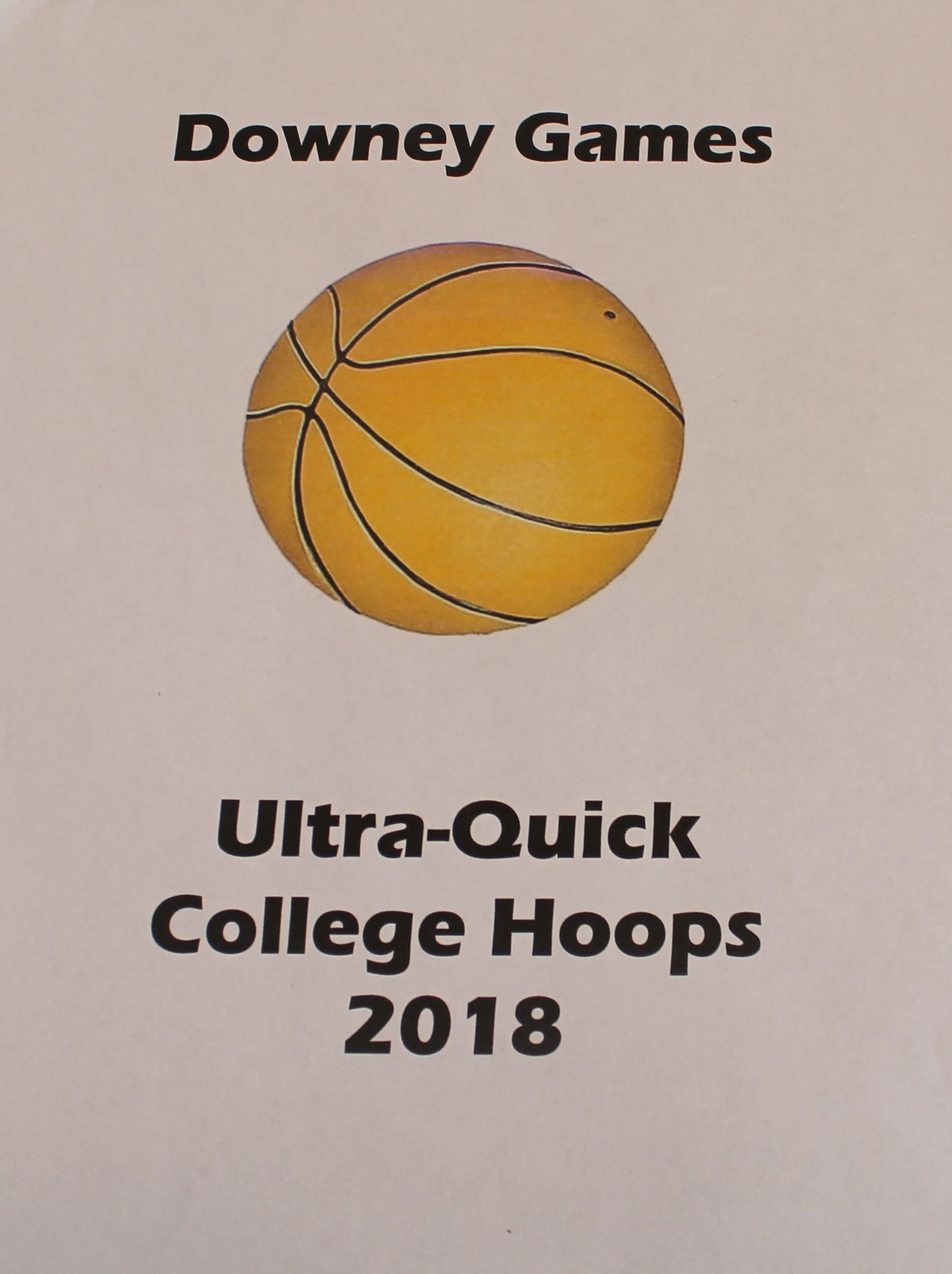 Ultra Quick College Basketball box art