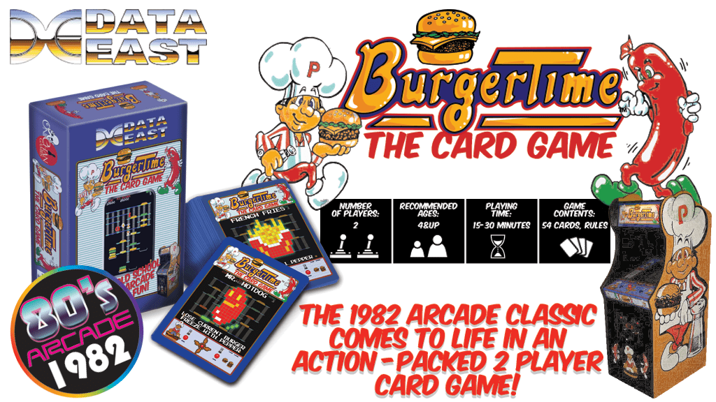 Coperta Burger Time: The Card Game