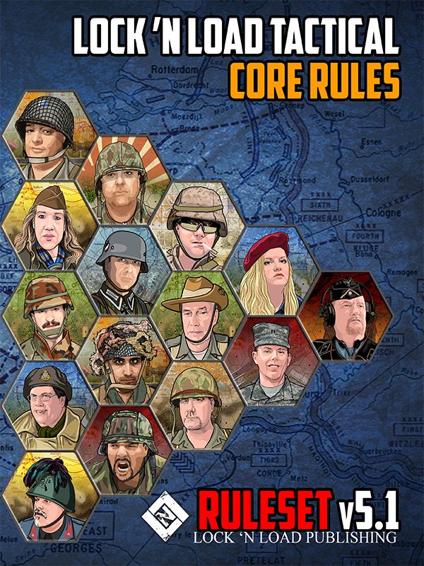 Lock 'n Load Tactical: Core Rules v5.1 doboz
