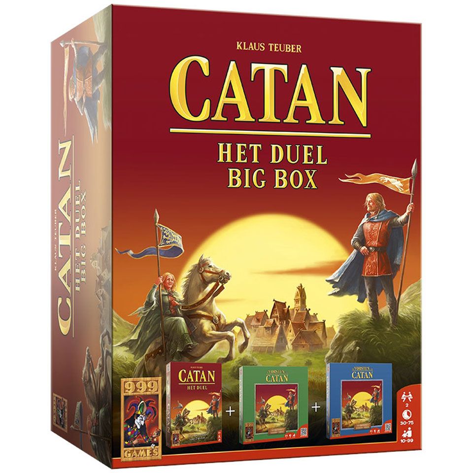 Catan: Het Duel Big Box box art