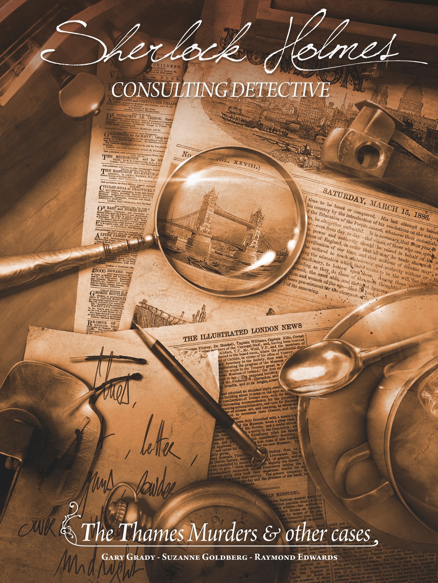 Sherlock Holmes Consulting Detective: The Thames Murders & Other Cases box art