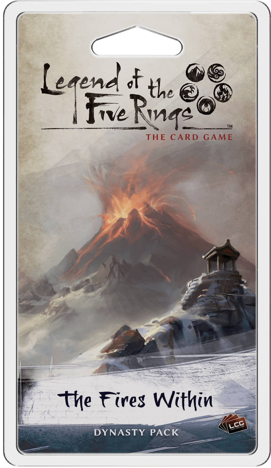 Legend of the Five Rings: The Card Game – The Fires Within box art