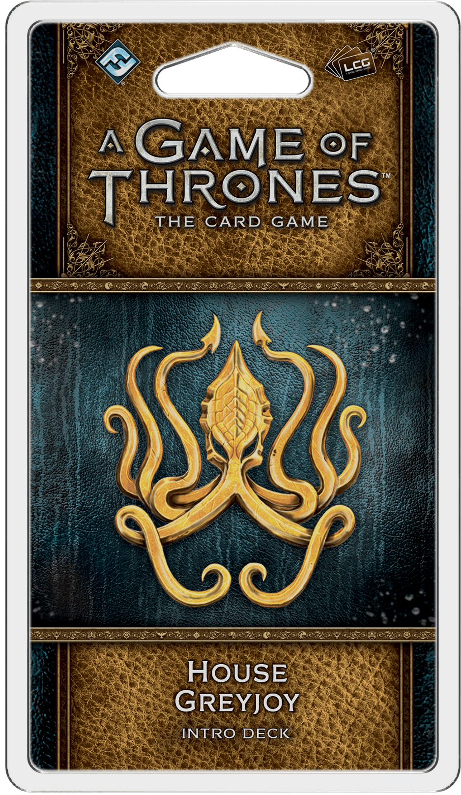 A Game of Thrones: The Card Game (Second Edition) – House Greyjoy Intro Deck doboz