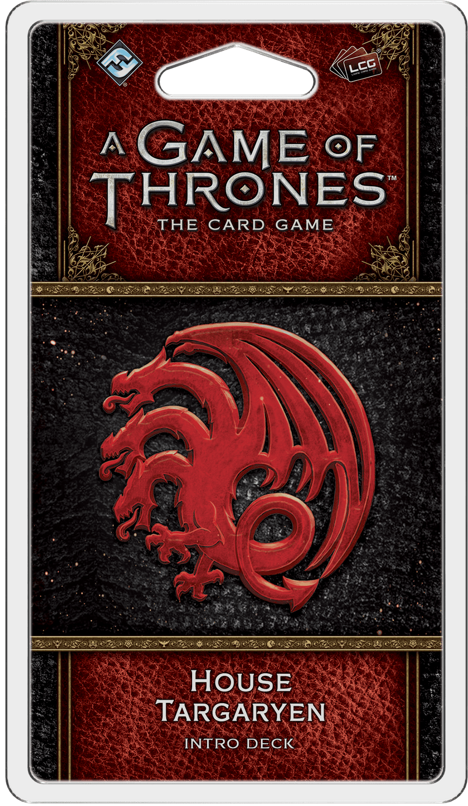 A Game of Thrones: The Card Game (Second Edition) – House Targaryen Intro Deck box art