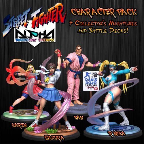 Street Fighter: The Miniatures Game – Street Fighter Alpha Character Expansion doboz