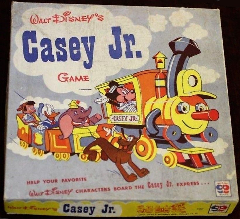 Walt Disney's Casey Jr. Game box art