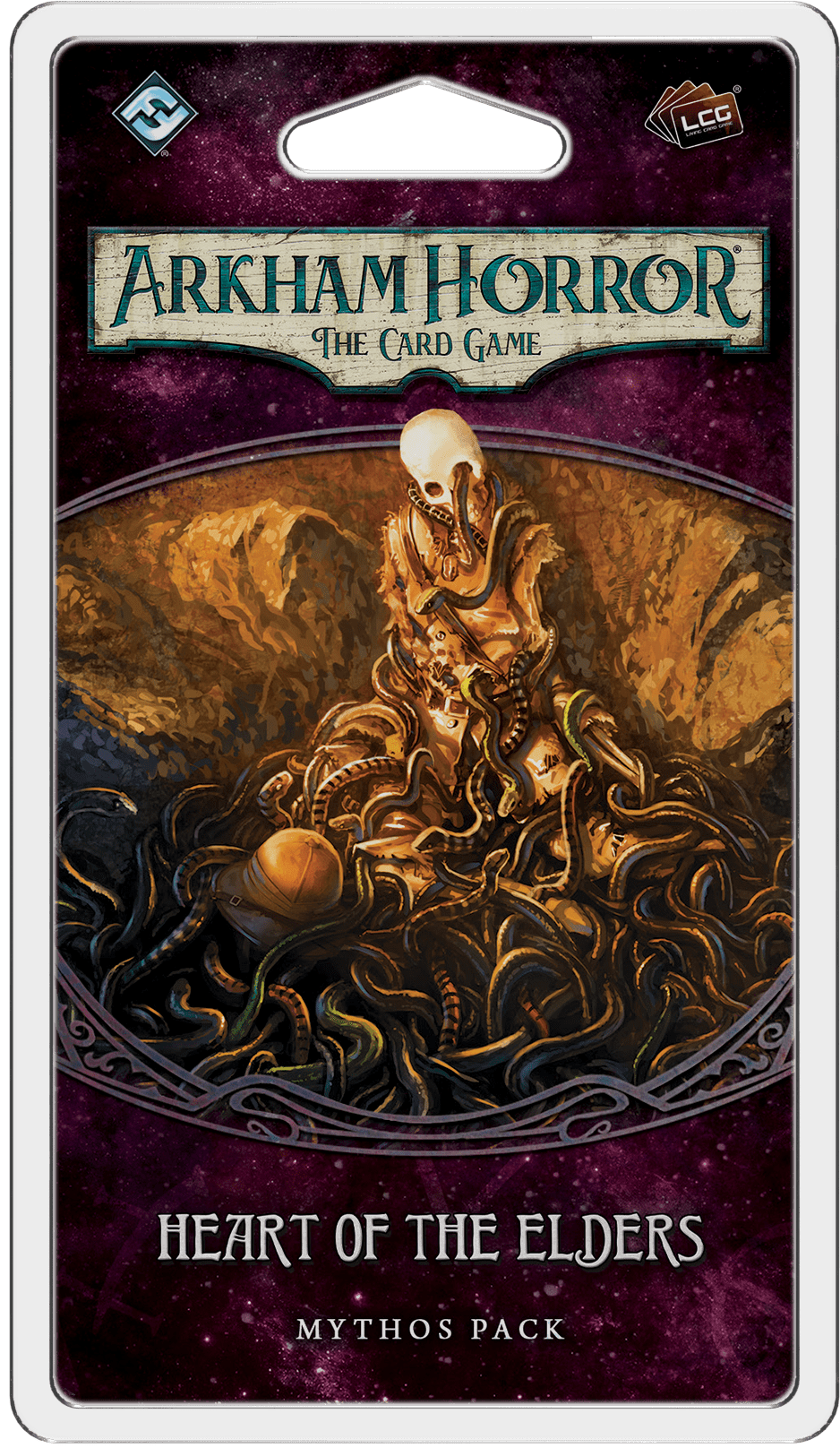 Arkham Horror: The Card Game – Heart of the Elders: Mythos Pack doboz