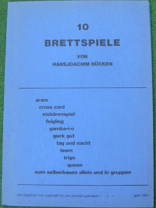 Coperta 10 Brettspiele