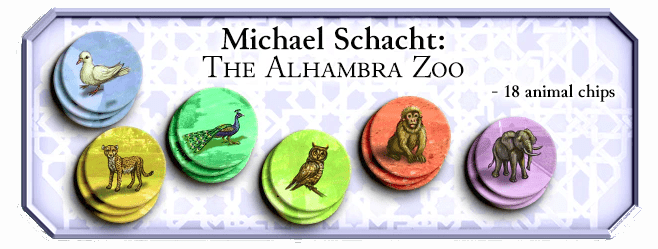 Alhambra: Designers' Expansion – Alhambra Zoo / Buildings of Power / Travelling Craftsmen box art