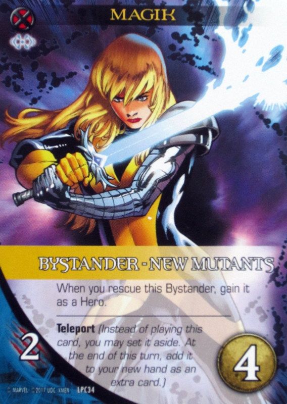 Legendary: A Marvel Deck Building Game – Promo Card Magik Heroic Bystander (New Mutants) box art