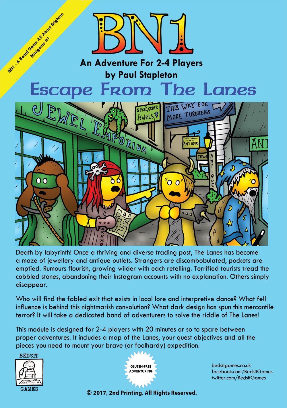 BN1: Escape From The Lanes doboz