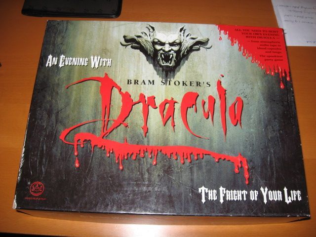 An Evening With Bram Stoker's Dracula box art