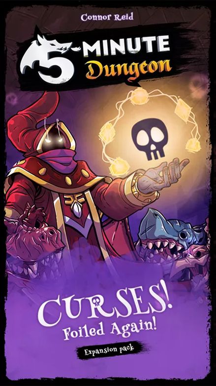 Coperta 5-Minute Dungeon: Curses! Foiled Again!