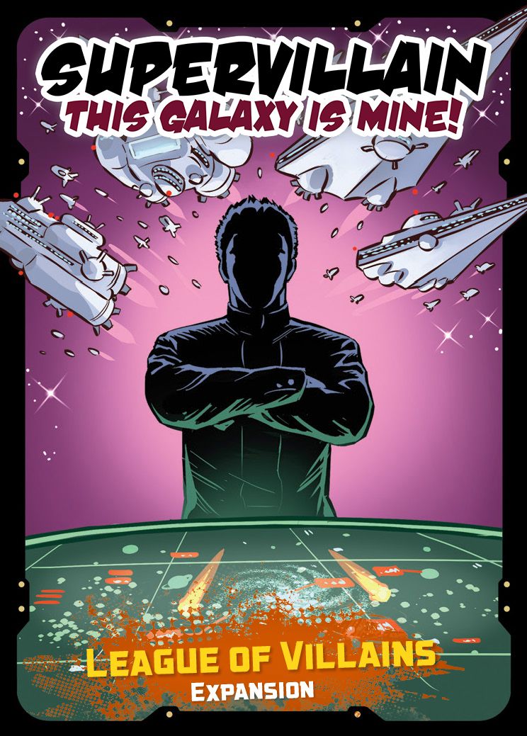 Supervillain: This Galaxy Is Mine! – League of Villains Expansion doboz