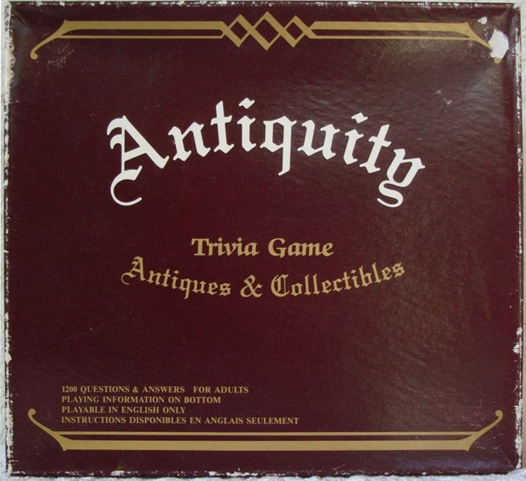 Antiquity Trivia Game doboz