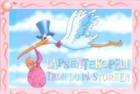 Lapsentekopeli: Tror du på storken