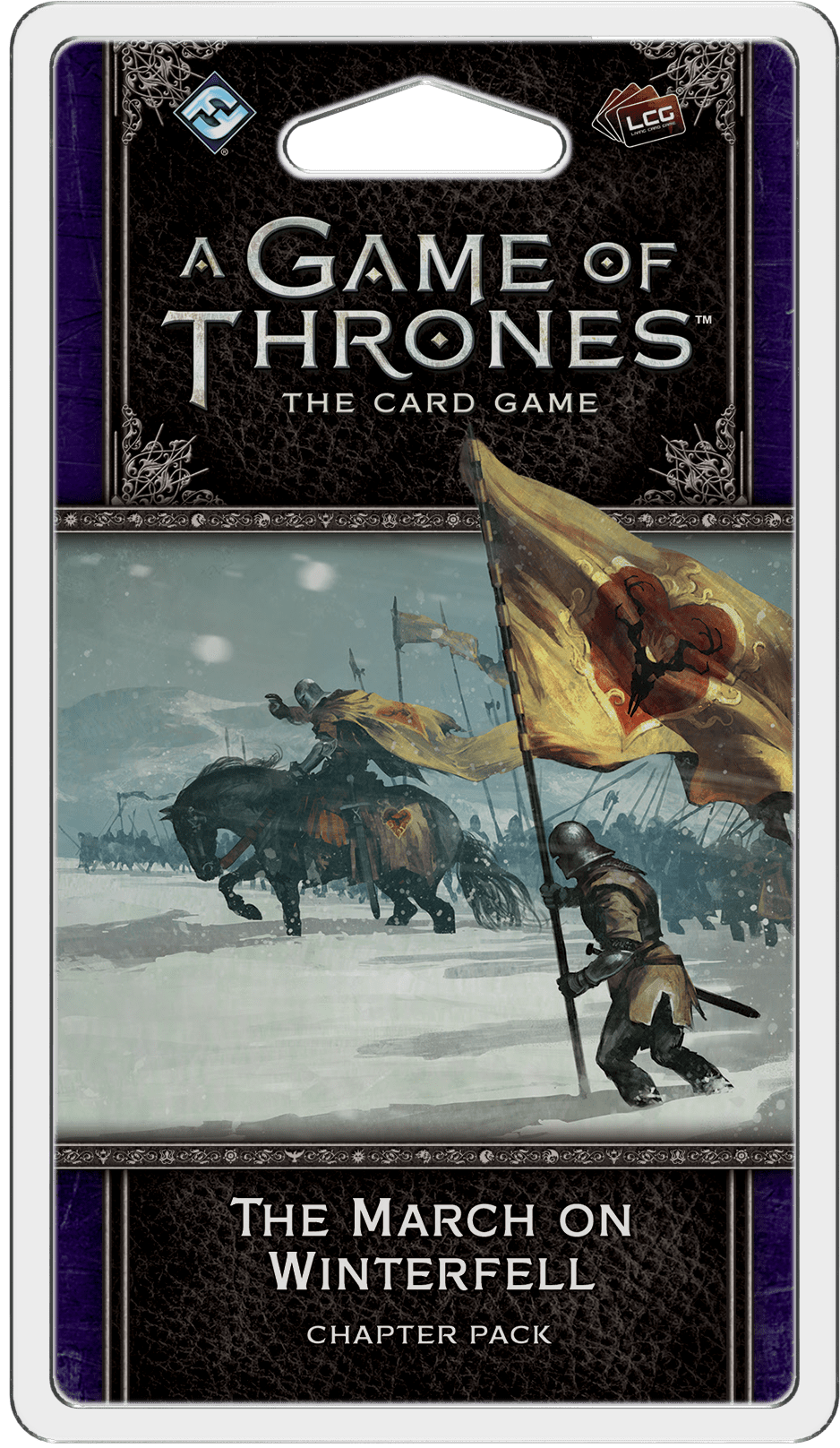 A Game of Thrones: The Card Game (Second Edition) – The March on Winterfell box art