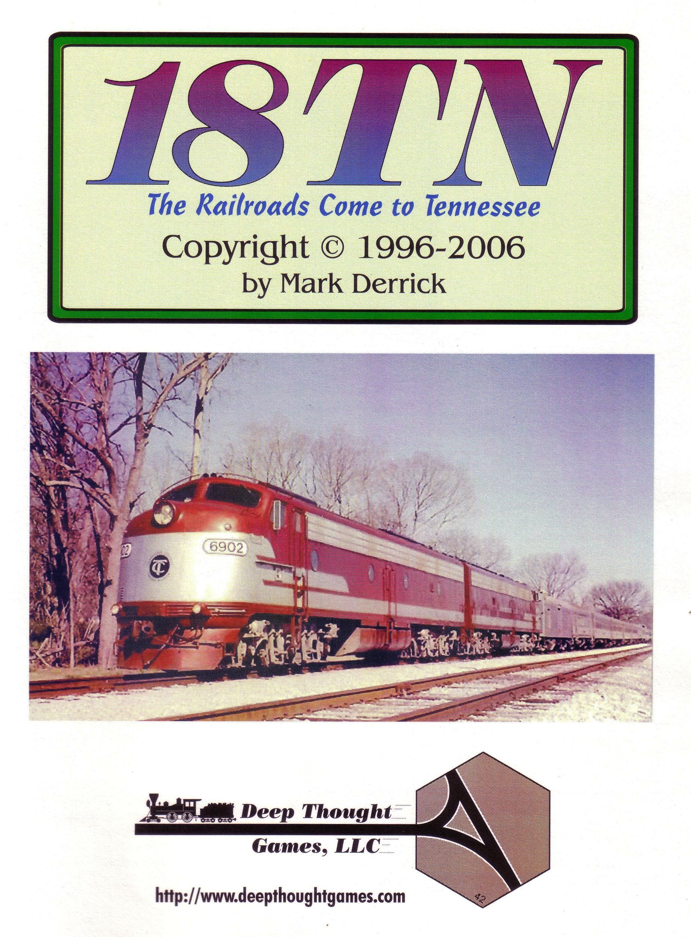 Coperta 18TN: The Railroads Come to Tennessee