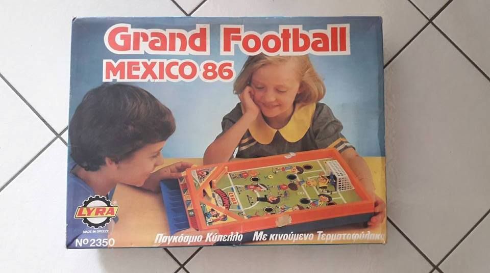 Grand Football Mexico 86 doboz