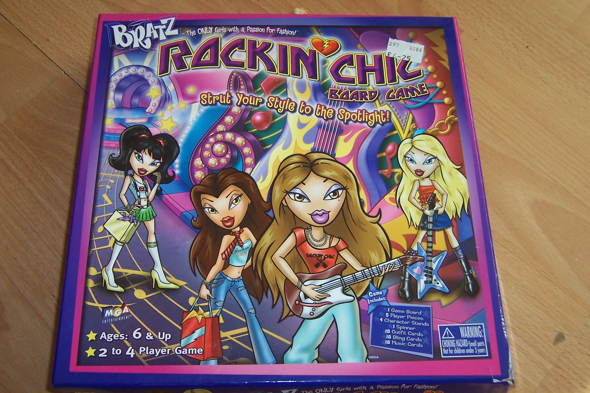 Coperta Bratz Rockin' Chic Board Game
