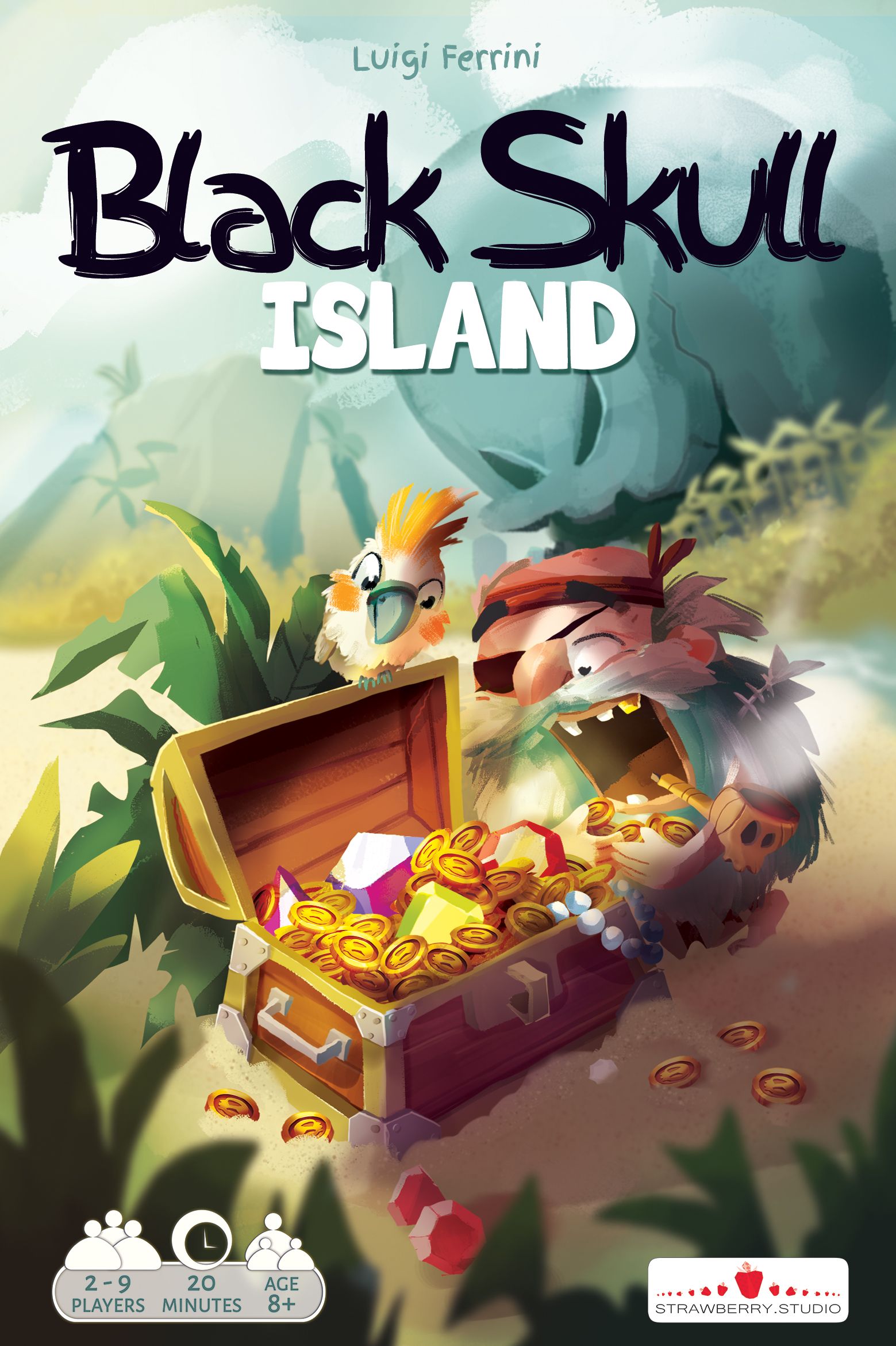 Coperta Black Skull Island