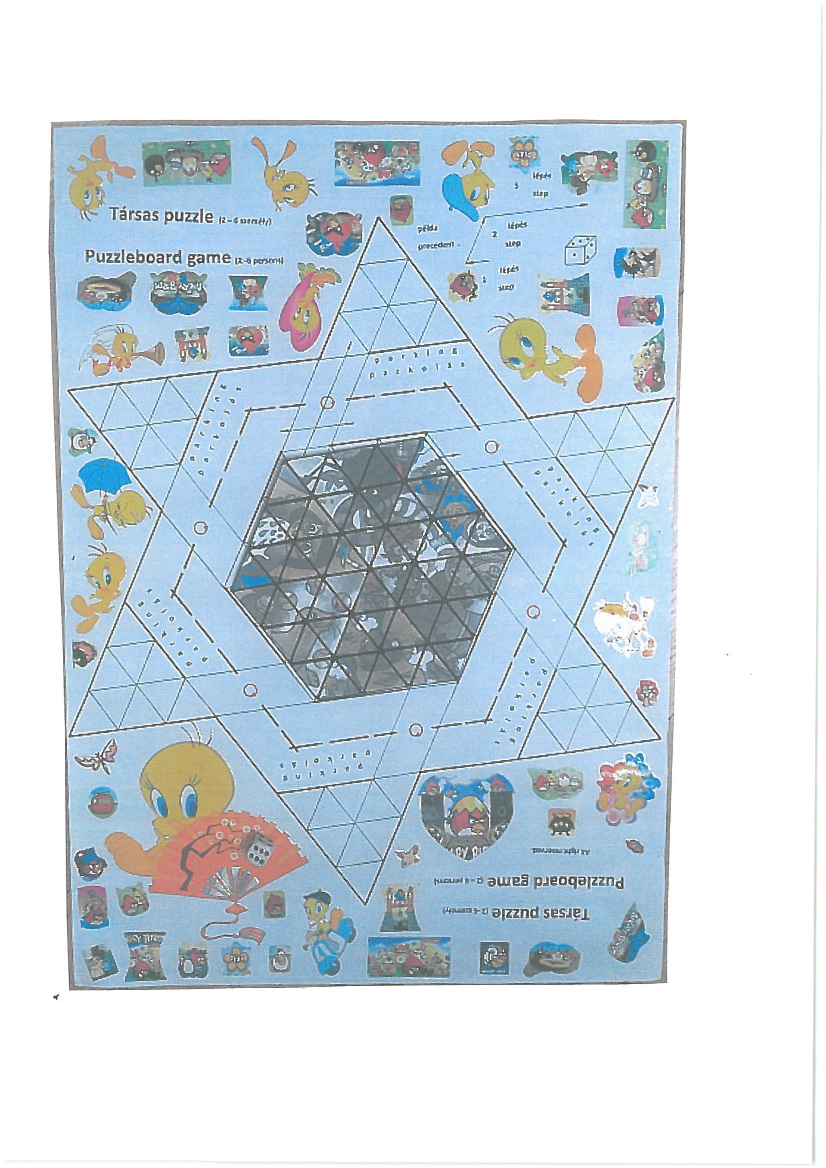 Coperta Puzzleboard game