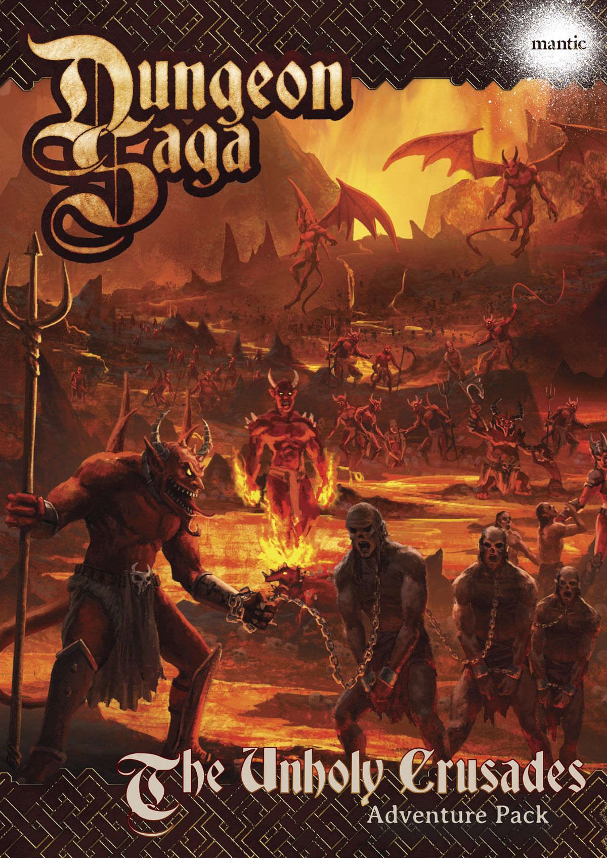 Dungeon Saga: Unholy Crusades doboz