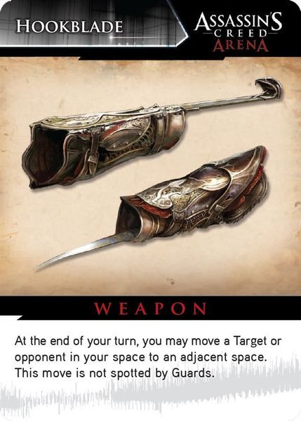 Coperta Assassin's Creed: Arena – Hookblade Promo Card