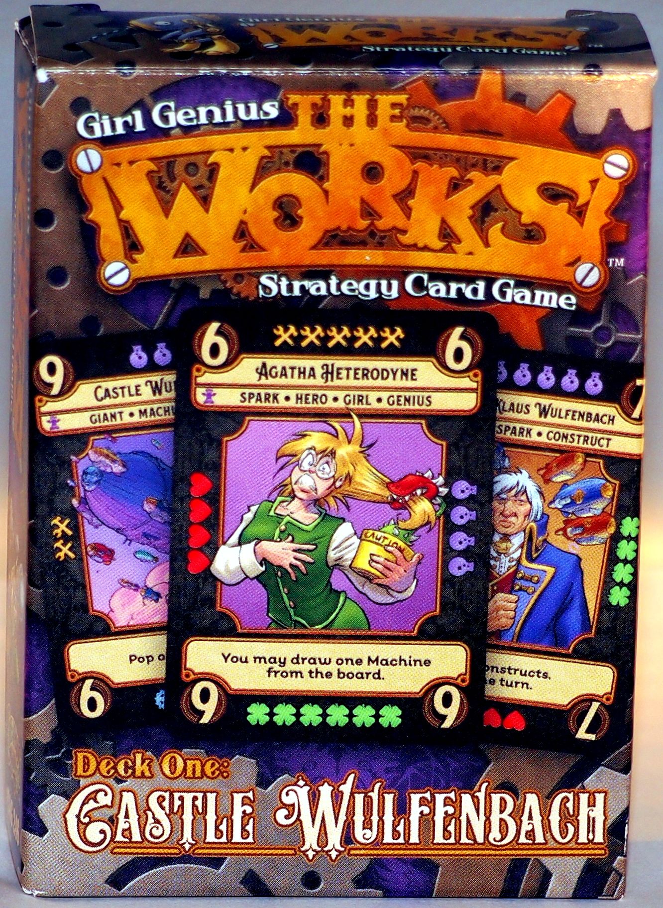 Girl Genius: The Works – Castle Wulfenbach box art