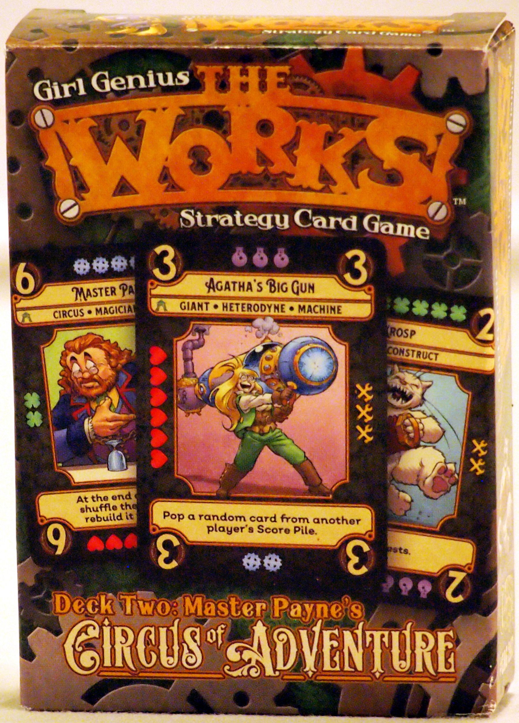 Girl Genius: The Works – Master Payne's Circus of Adventure box art