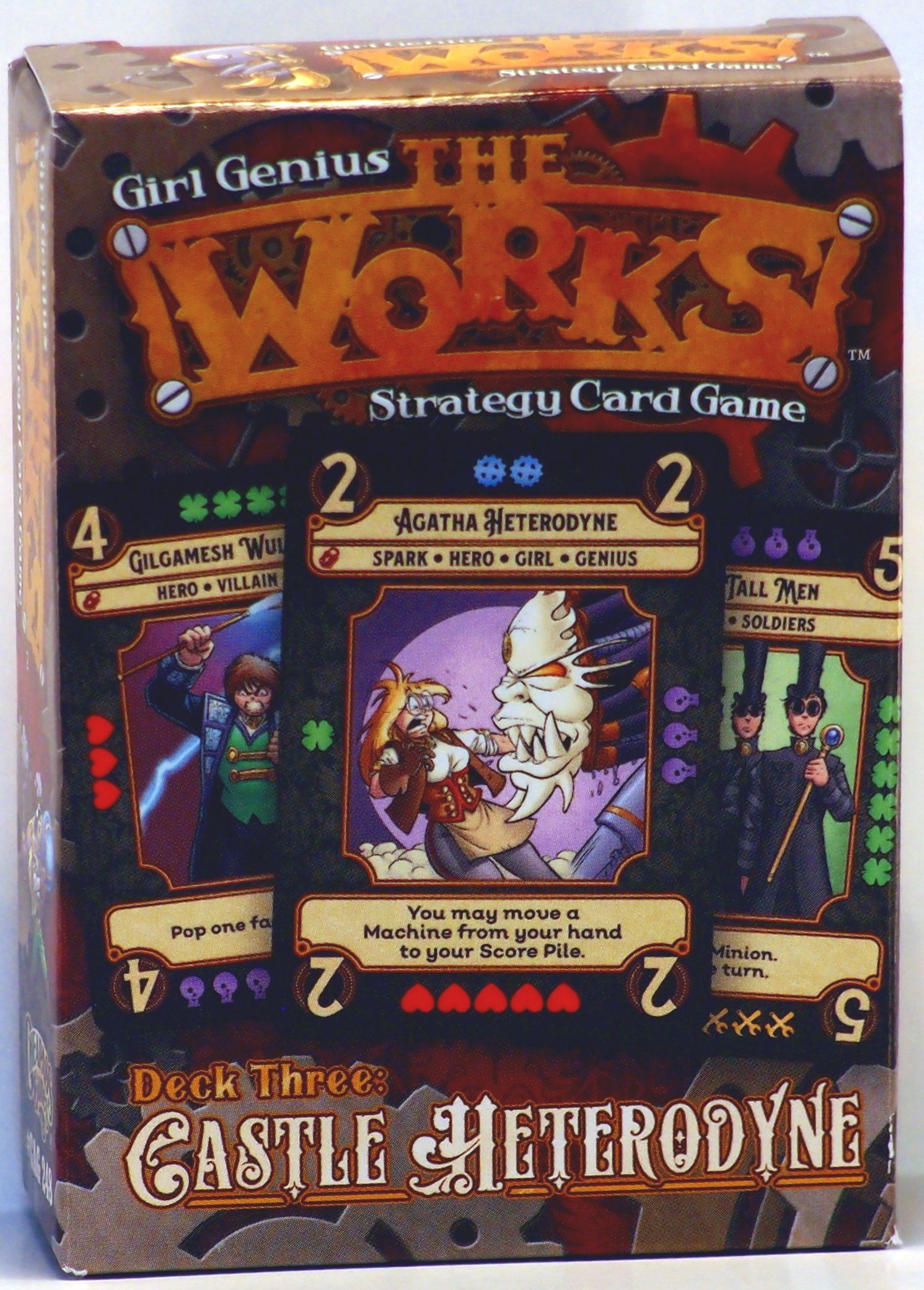 Girl Genius: The Works – Castle Heterodyne box art