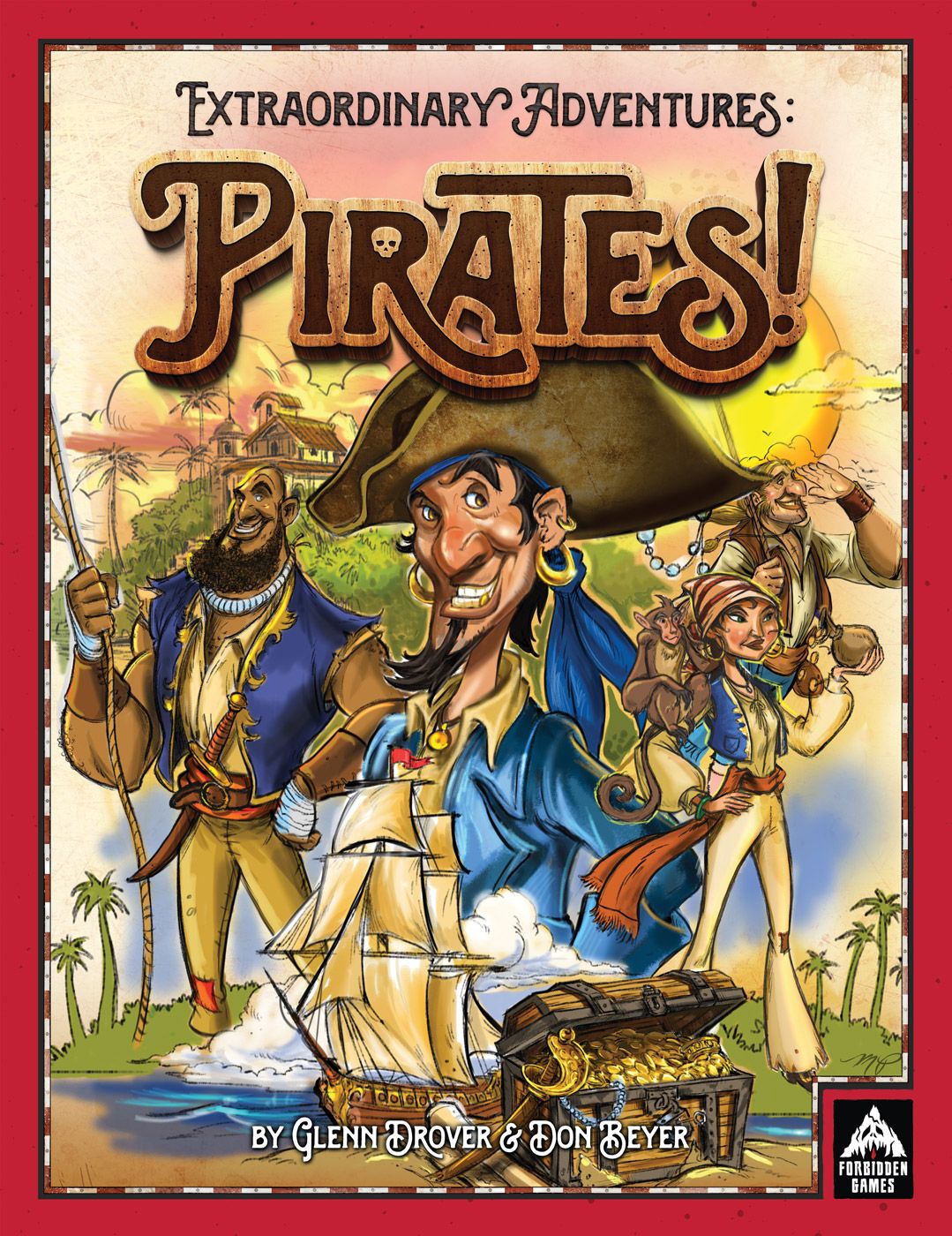 Coperta Extraordinary Adventures: Pirates!