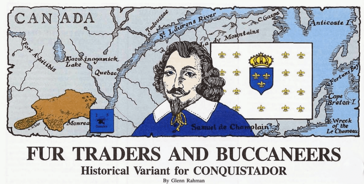Conquistador: Fur Traders and Buccaneers box art
