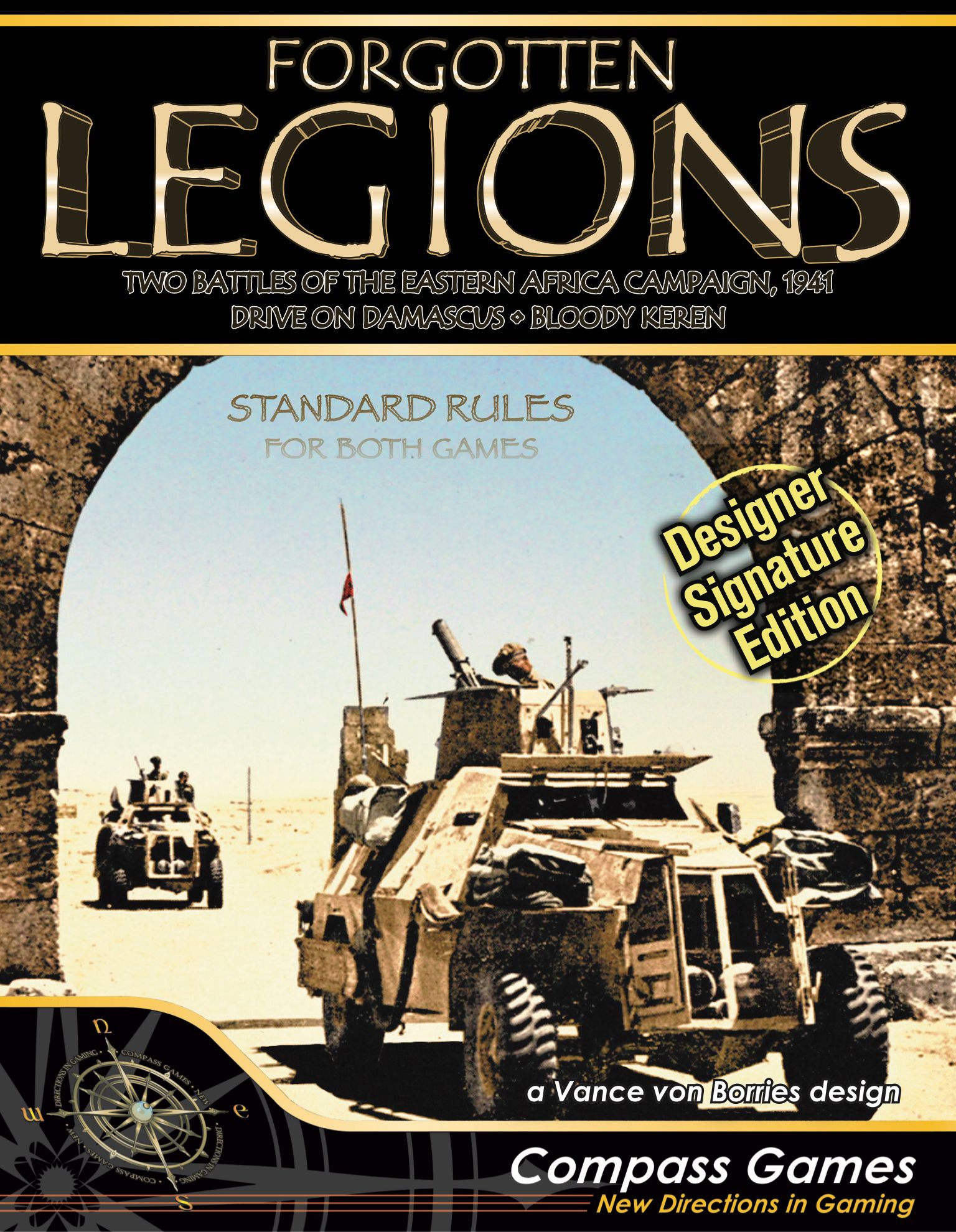 Forgotten Legions: Designer Signature Edition box art