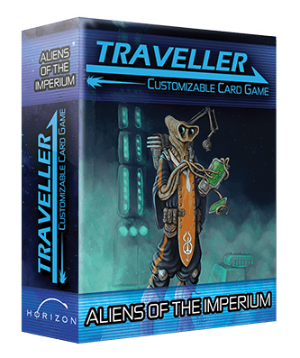 Traveller Customizable Card Game: Aliens of the Imperium box art