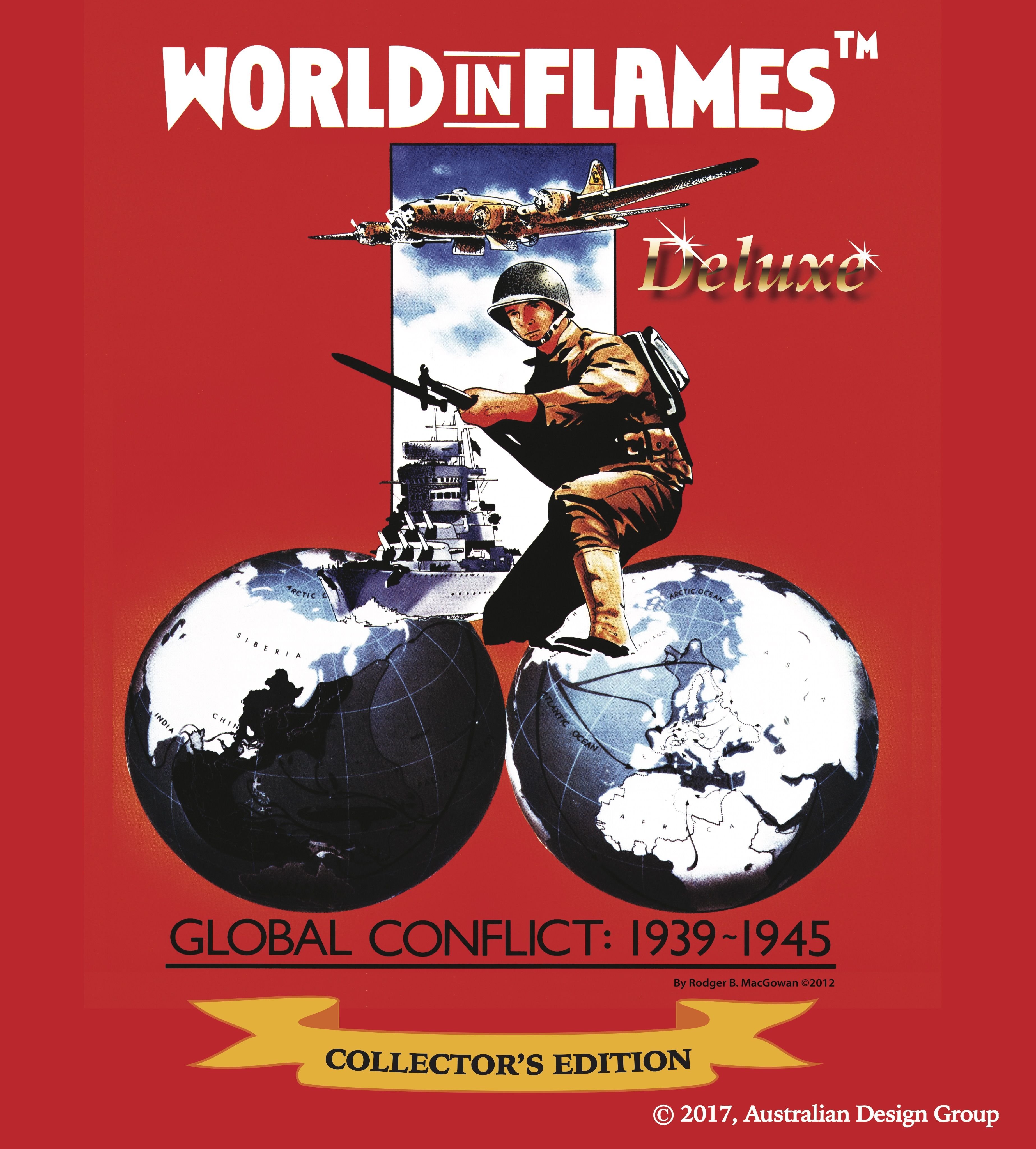 World in Flames Collector's Edition Deluxe doboz