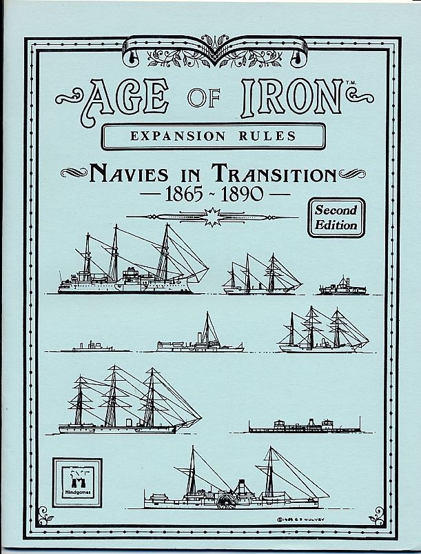Age of Iron Expansion Rules: Navies in Transition 1865-1890 box art