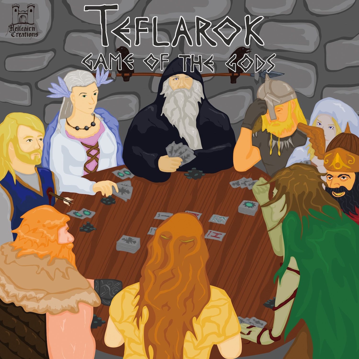 Teflarok: Game of the Gods box art