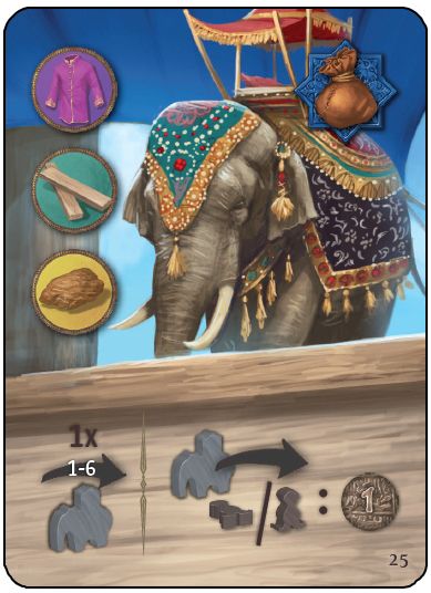 Agra: Ambabari Elephant Promo Card box art