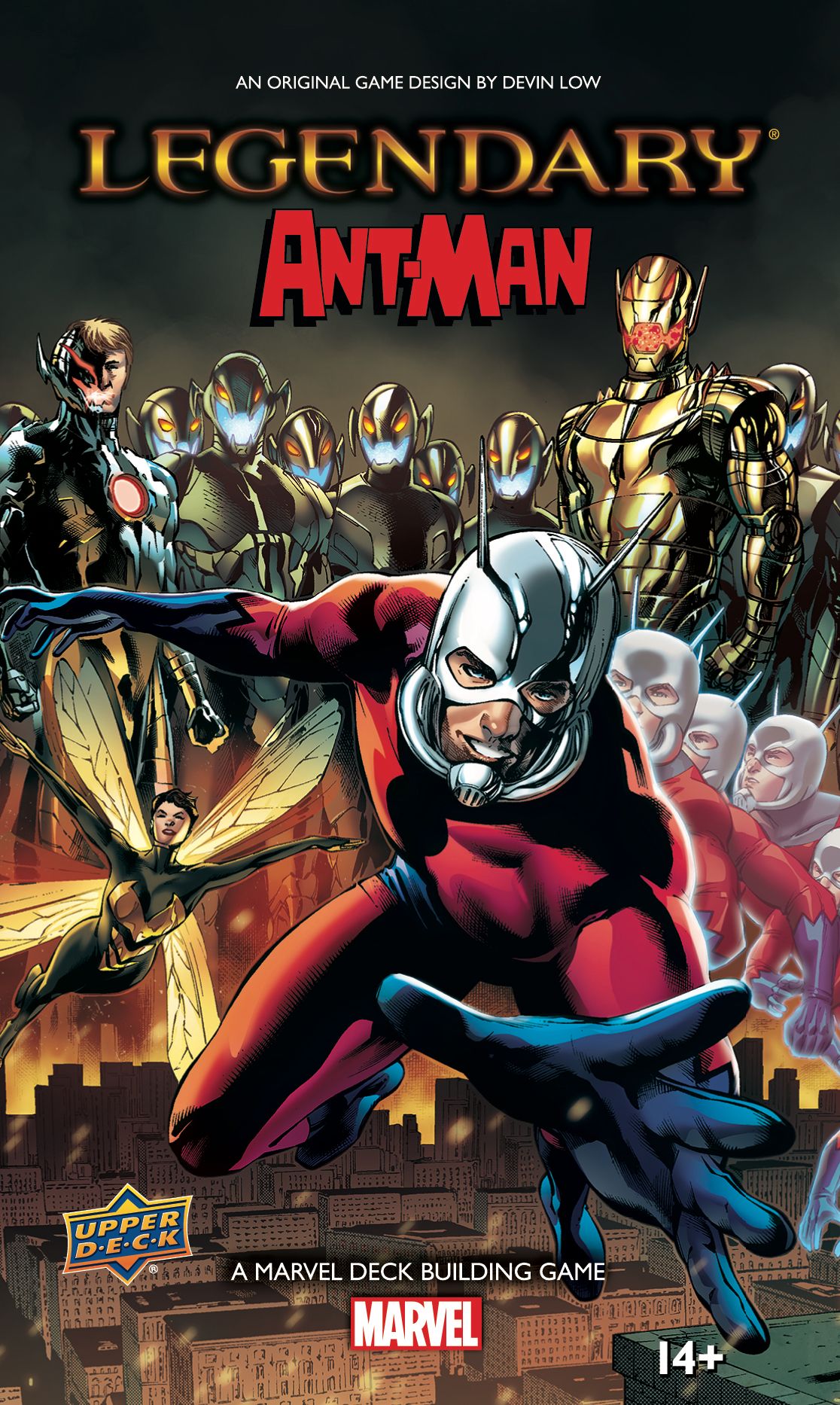 Coperta Legendary: A Marvel Deck Building Game – Ant-Man
