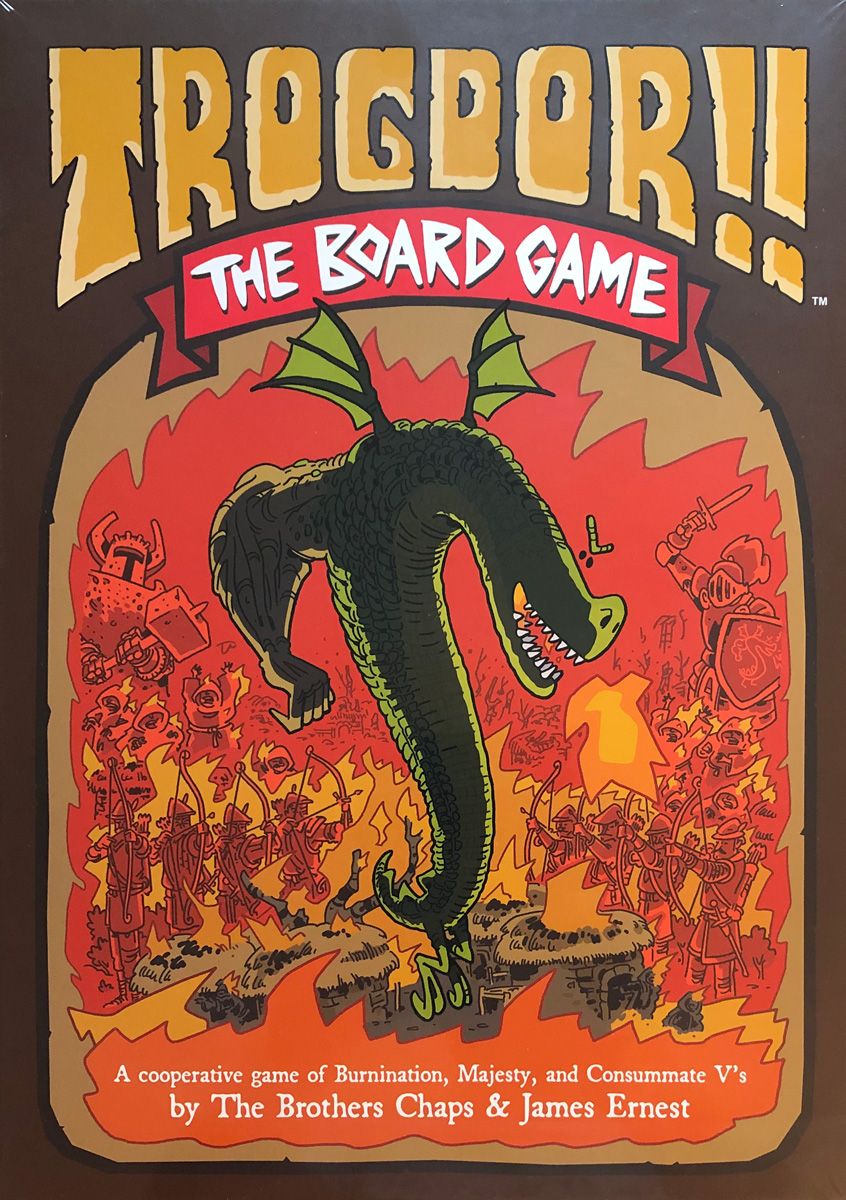 Coperta Trogdor!!: The Board Game