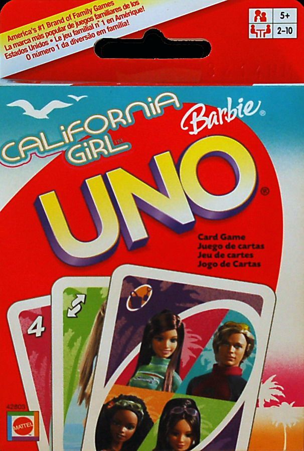 Coperta UNO: Barbie California Girl