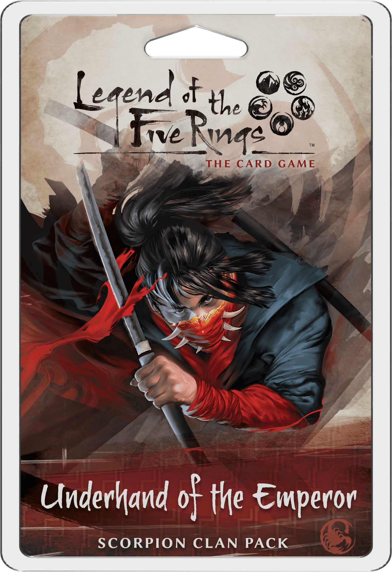 Legend of the Five Rings: The Card Game – Underhand of the Emperor box art