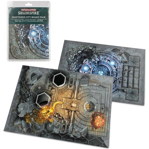 Warhammer Underworlds: Shadespire – Shattered City Board Pack box art