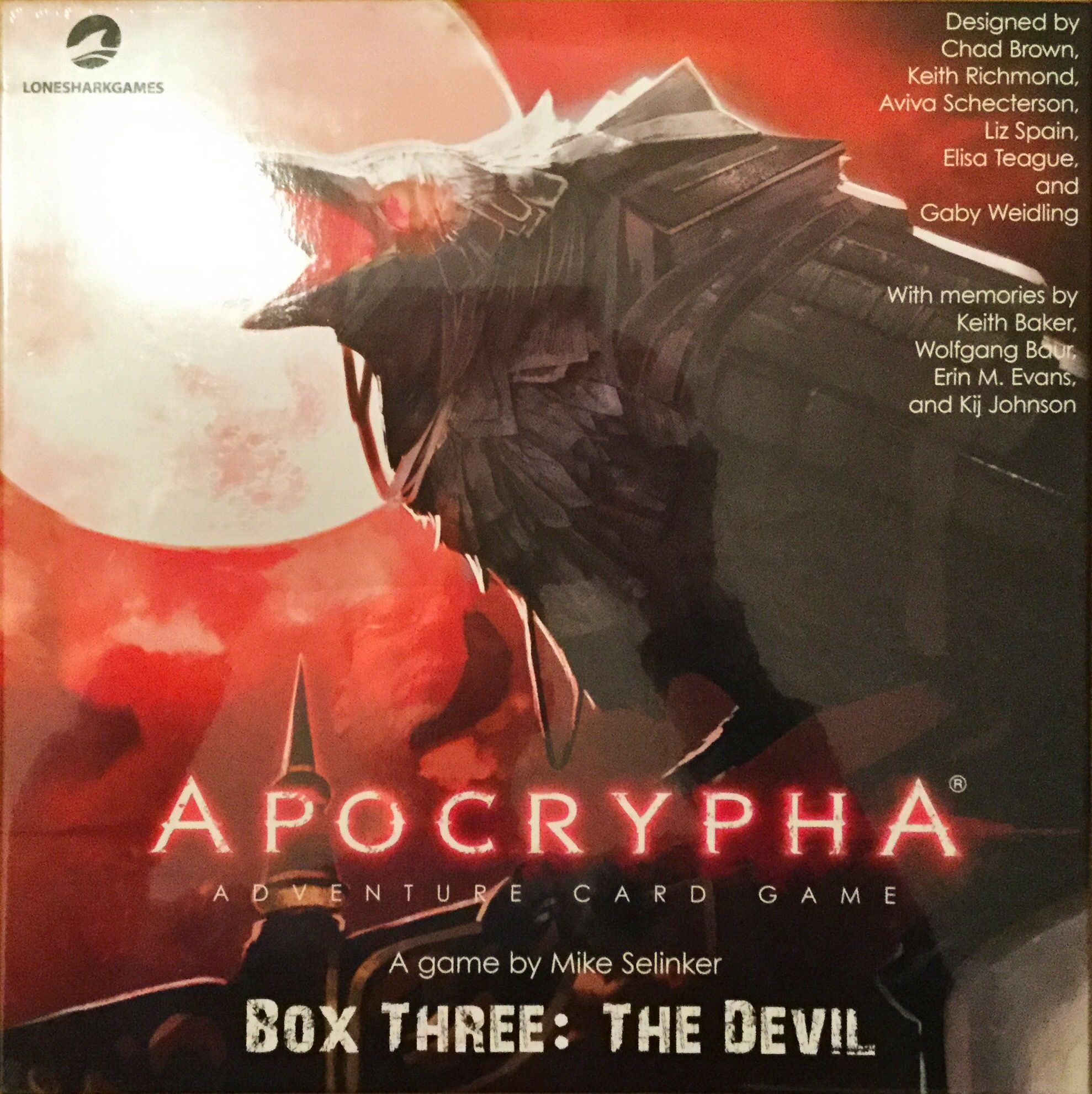 Apocrypha Adventure Card Game: Box Three – The Devil box art