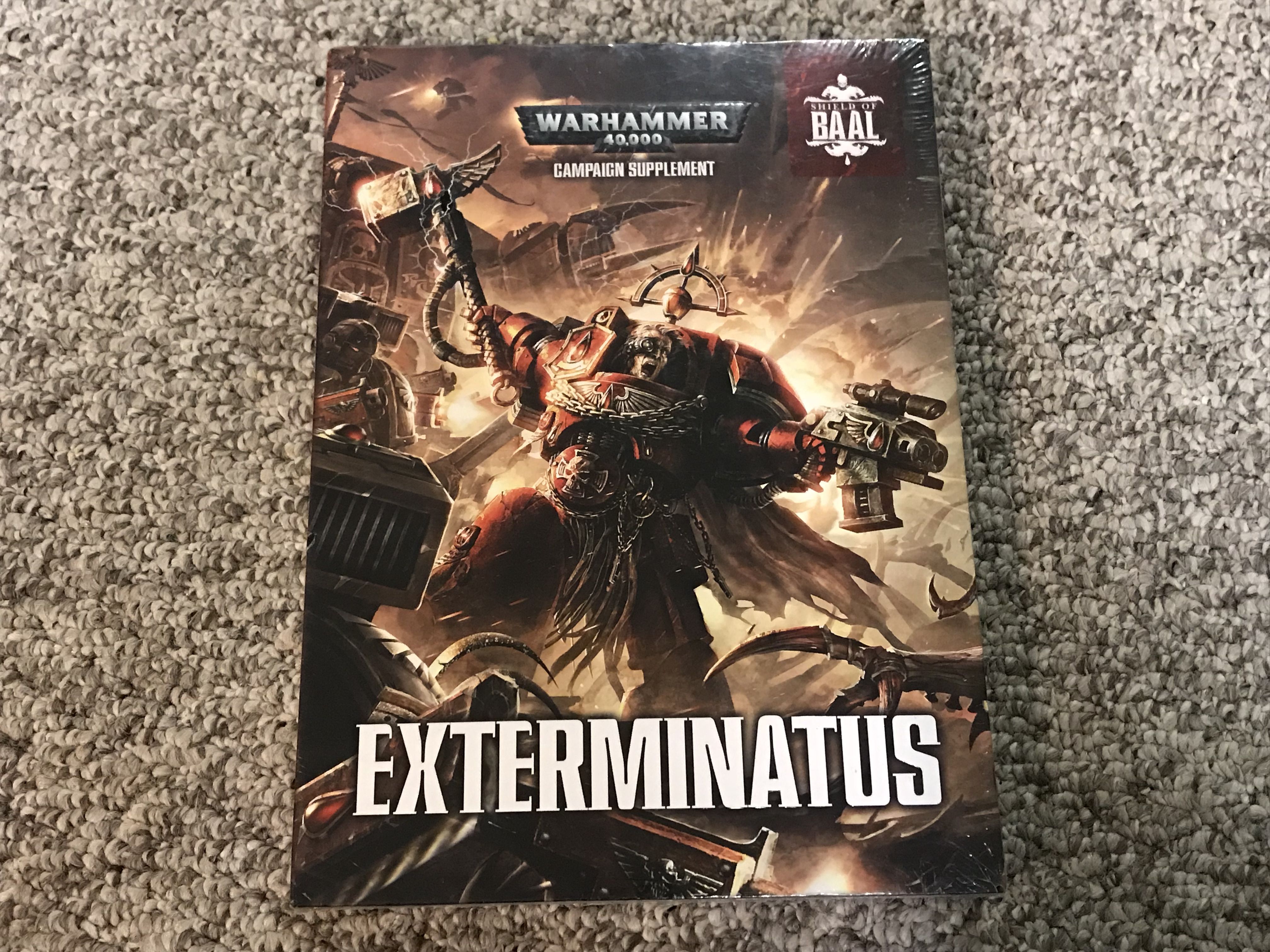 Warhammer 40,000: Shield of Baal – Exterminatus box art