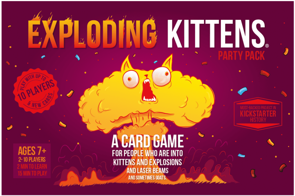 Coperta Exploding Kittens: Party Pack