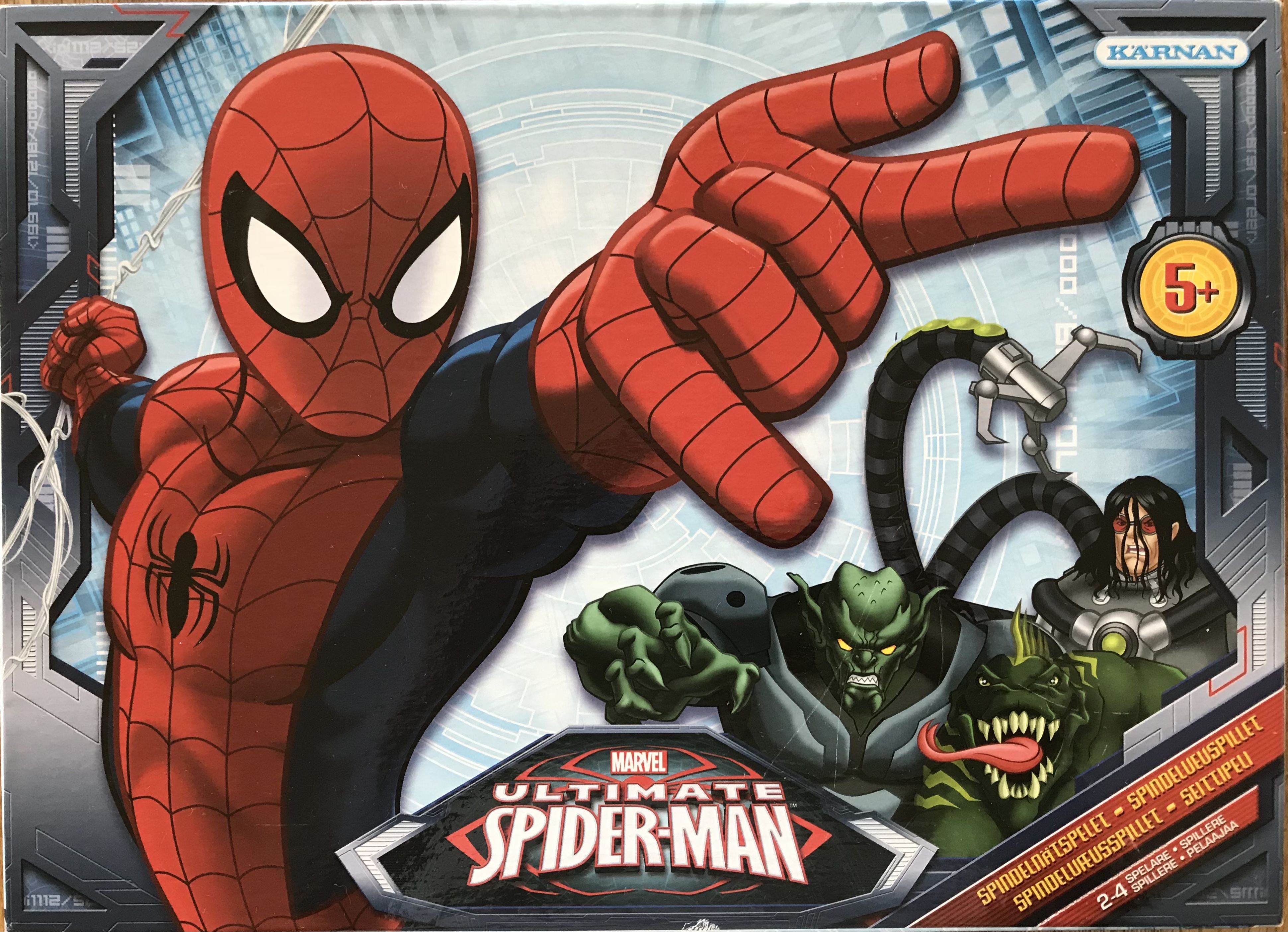 Ultimate Spider-man box art