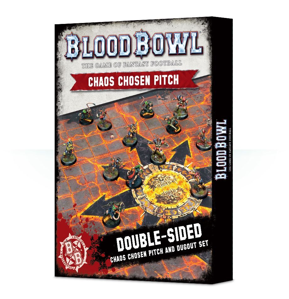 Blood Bowl (2016 Edition): Chaos Chosen Pitch & Dugout Set box art