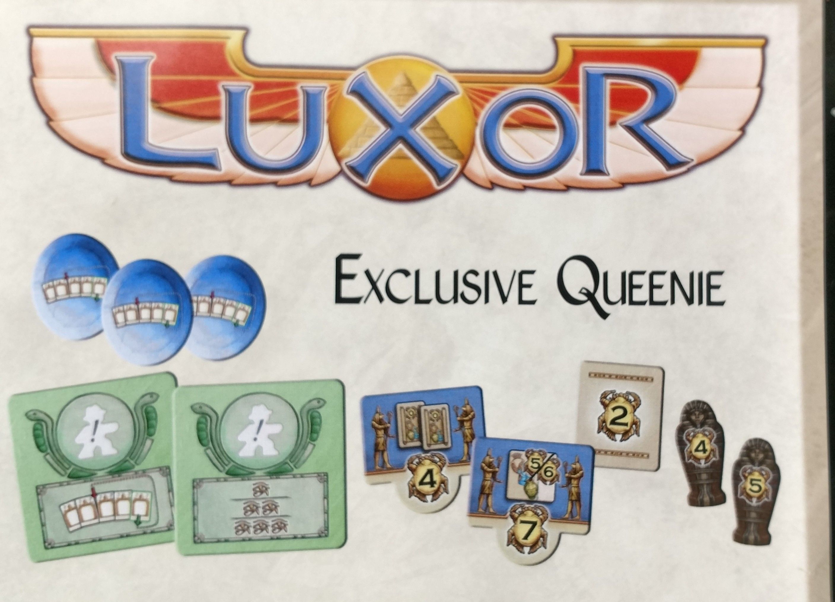 Luxor: Exclusive Queenie box art
